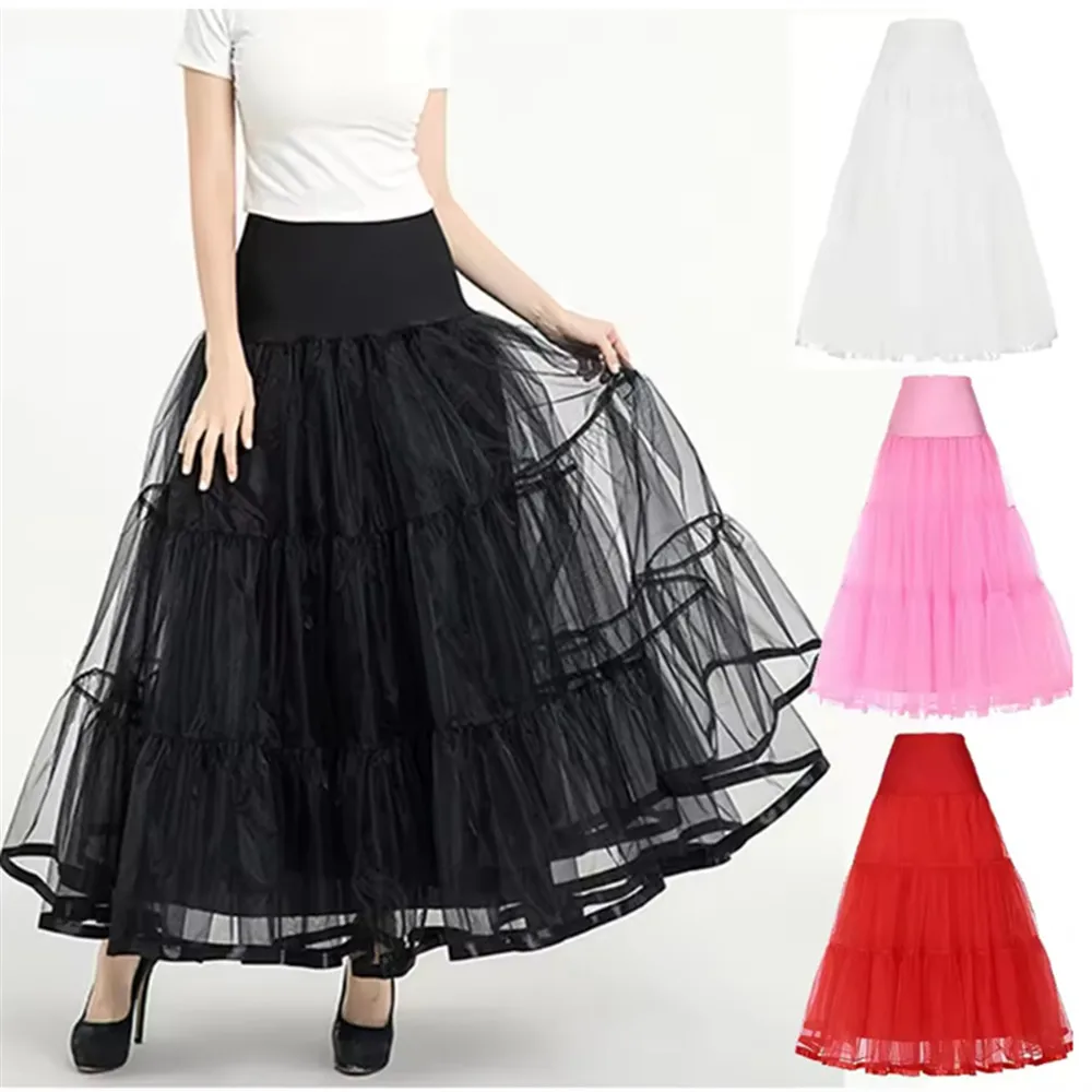 99CM Free Long Women's 50s Ankle Length Petticoats Wedding Petticoat Slips Crinoline Underskirt for Prom Evening Wedding Dresses
99CM Free Long Women's 50s Ankle Length Petticoats Wedding Petticoat Slips Crinoline Underskirt for Prom Evening Wedding Dresses
