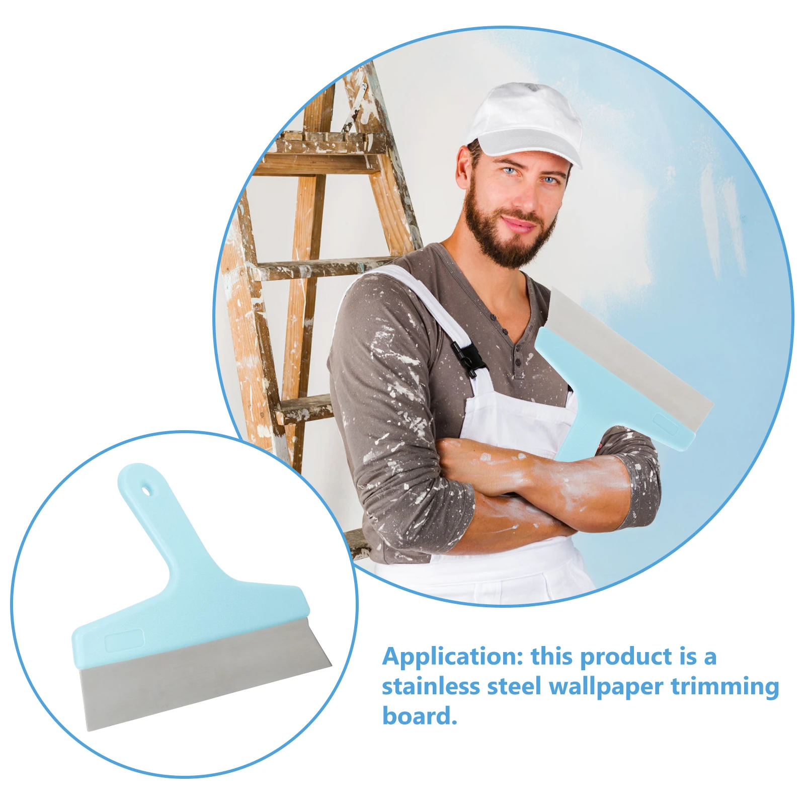 Wallpaper Edging Tool Paint Edger Edging Tool Wall Painting Supplies Painting Tools Corner Scraper Durable OtfdKnife
Wallpaper Edging Tool Paint Edger Edging Tool Wall Painting Supplies Painting Tools Corner Scraper Durable OtfdKnife