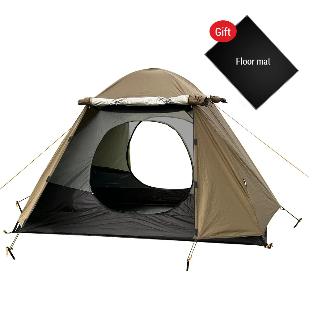 Waterproof Windproof Two Person Tents Double Layers Backpacking Tents for Camping Hiking
Waterproof Windproof Two Person Tents Double Layers Backpacking Tents for Camping Hiking
