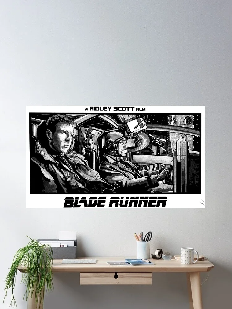 BLADE RUNNER Movie Art Print Canvas Poster, Living Room Decor, Home Wall Picture
BLADE RUNNER Movie Art Print Canvas Poster, Living Room Decor, Home Wall Picture