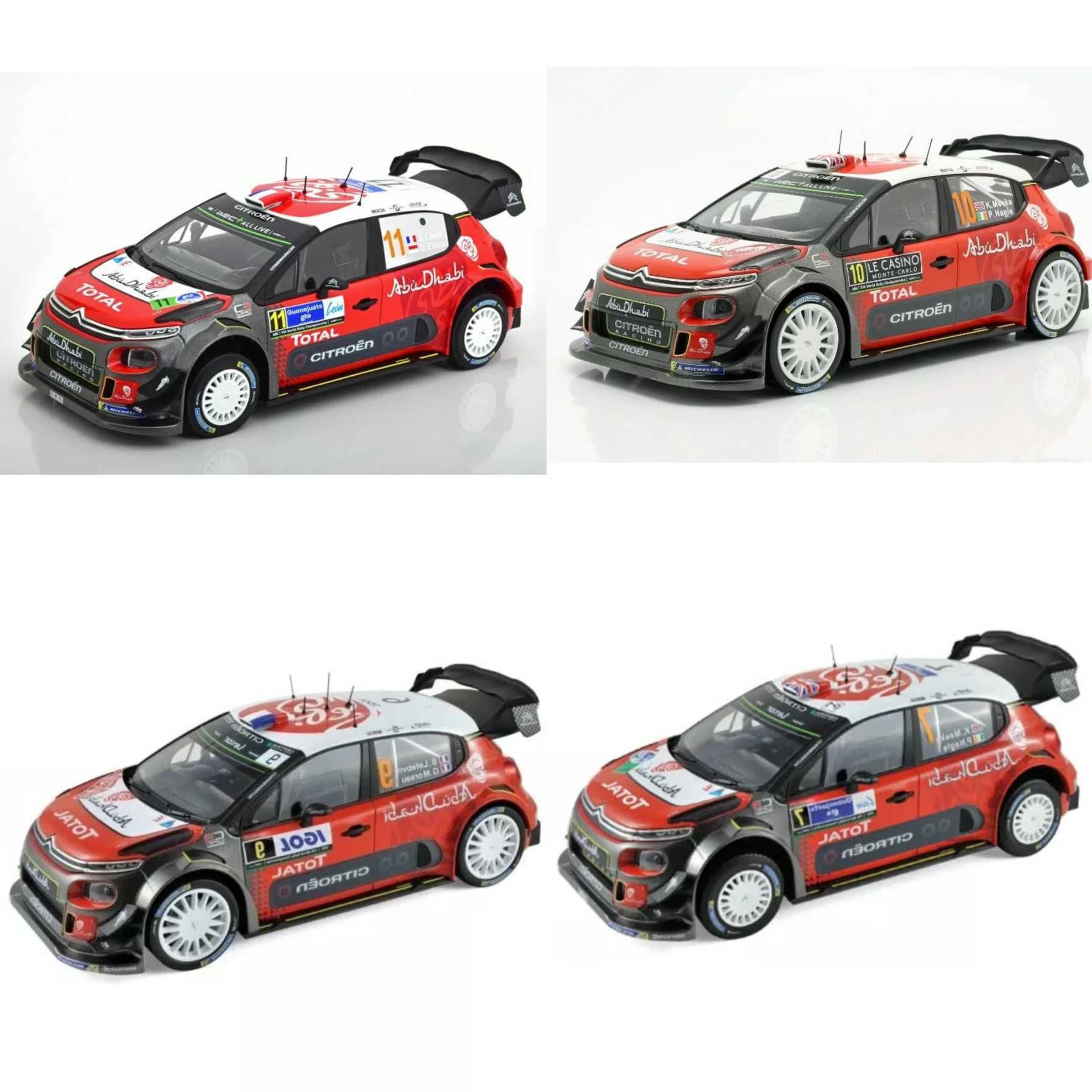 Diecast Norev 1/18 Scale Citroen C3 WRC Rally Car Alloy Car Model Collectible Toy Gift Souvenir Display Ornament
Diecast Norev 1/18 Scale Citroen C3 WRC Rally Car Alloy Car Model Collectible Toy Gift Souvenir Display Ornament