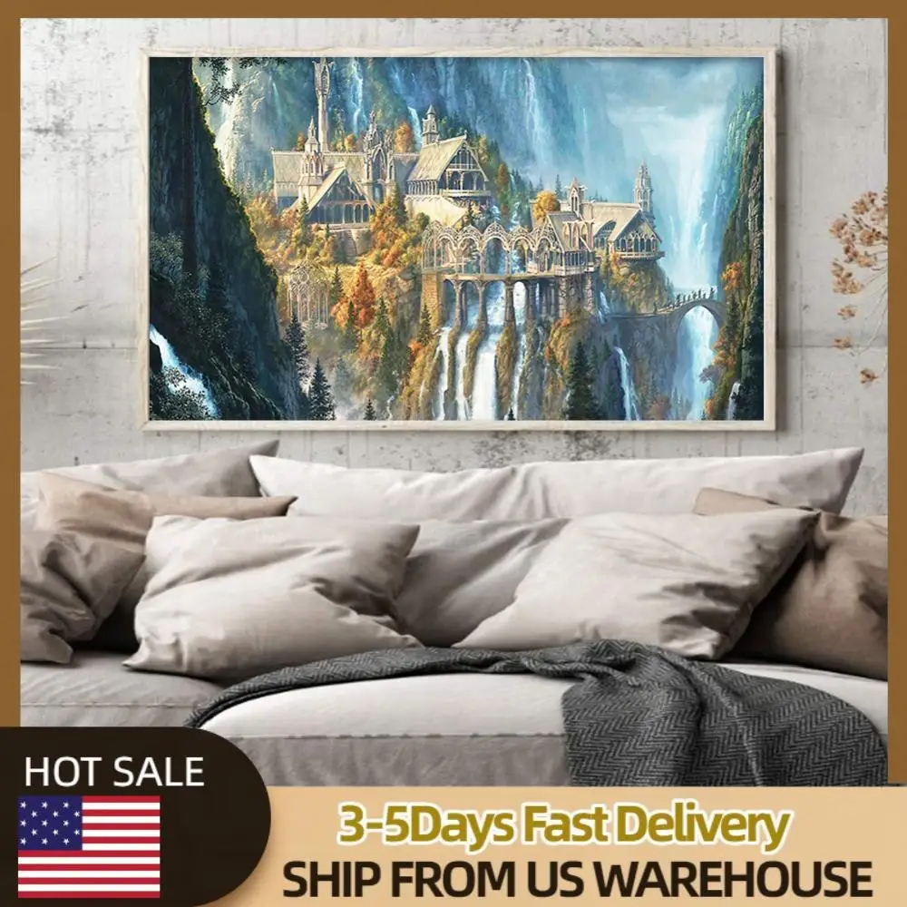 Full Embroidery cotton Thread 16CT Printed Wonderland Cross Stitch 90x45cm
Full Embroidery cotton Thread 16CT Printed Wonderland Cross Stitch 90x45cm