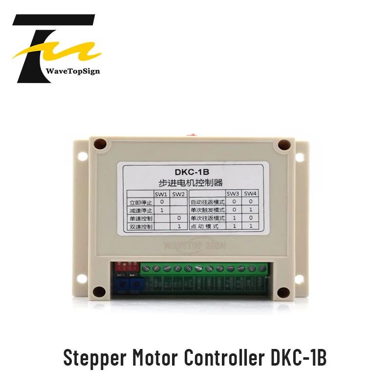 WaveTopSign Industrial Type DKC-1B Stepper Motor Controller Single-Axis Pulse Generator Servo Motor PLC Speed Regulation
WaveTopSign Industrial Type DKC-1B Stepper Motor Controller Single-Axis Pulse Generator Servo Motor PLC Speed Regulation