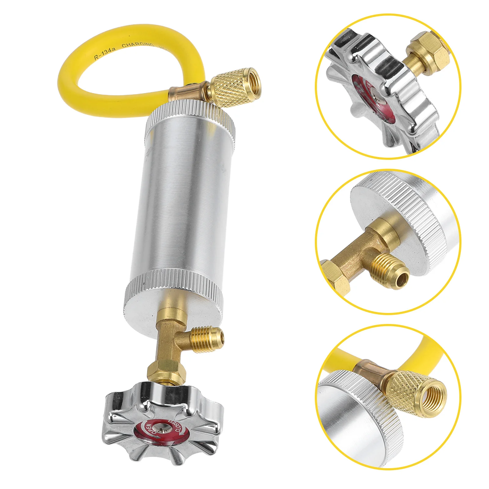 Refrigerant Oil Dispenser Ac Oil Injector With Quick Coupler Precision Measurement For Automotive Air Conditioning Tools
Refrigerant Oil Dispenser Ac Oil Injector With Quick Coupler Precision Measurement For Automotive Air Conditioning Tools