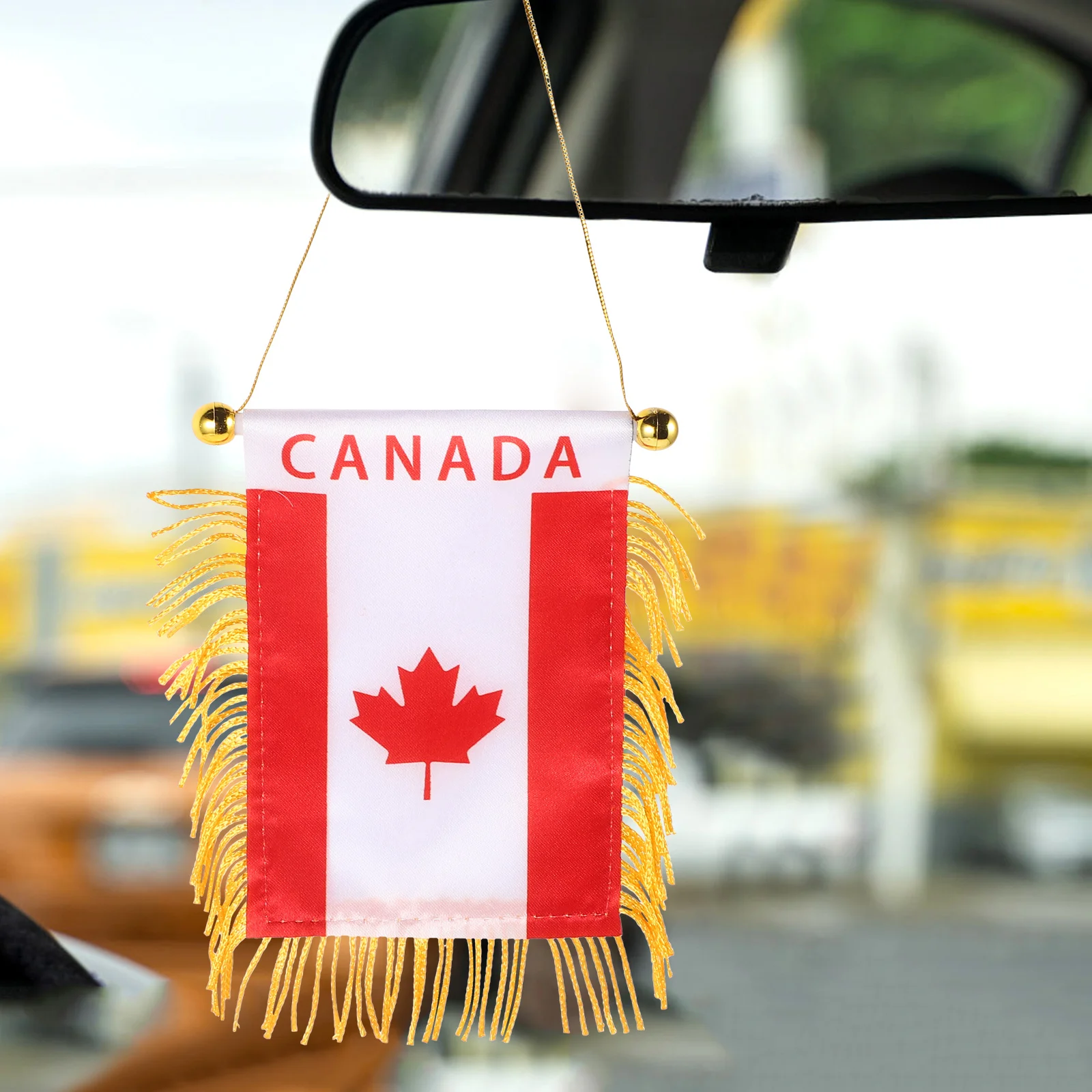 6Pcs Car Mini Banners Canada Flag Small Hanging Flags Car Window Hanging Rearview Mirror Charm Canada Flag Automobile Mini Flags
6Pcs Car Mini Banners Canada Flag Small Hanging Flags Car Window Hanging Rearview Mirror Charm Canada Flag Automobile Mini Flags