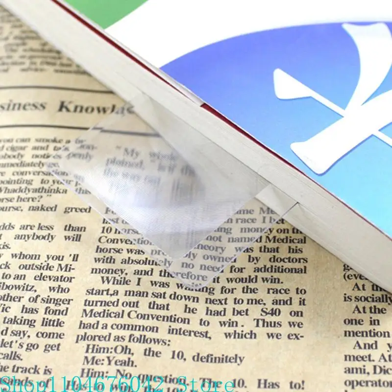 Small Reading Magnifier Lens 3X Plastic Credit Card Size Reading Magnifying Lens Wallet Pocket Lens Parents Seniors Gift
Small Reading Magnifier Lens 3X Plastic Credit Card Size Reading Magnifying Lens Wallet Pocket Lens Parents Seniors Gift