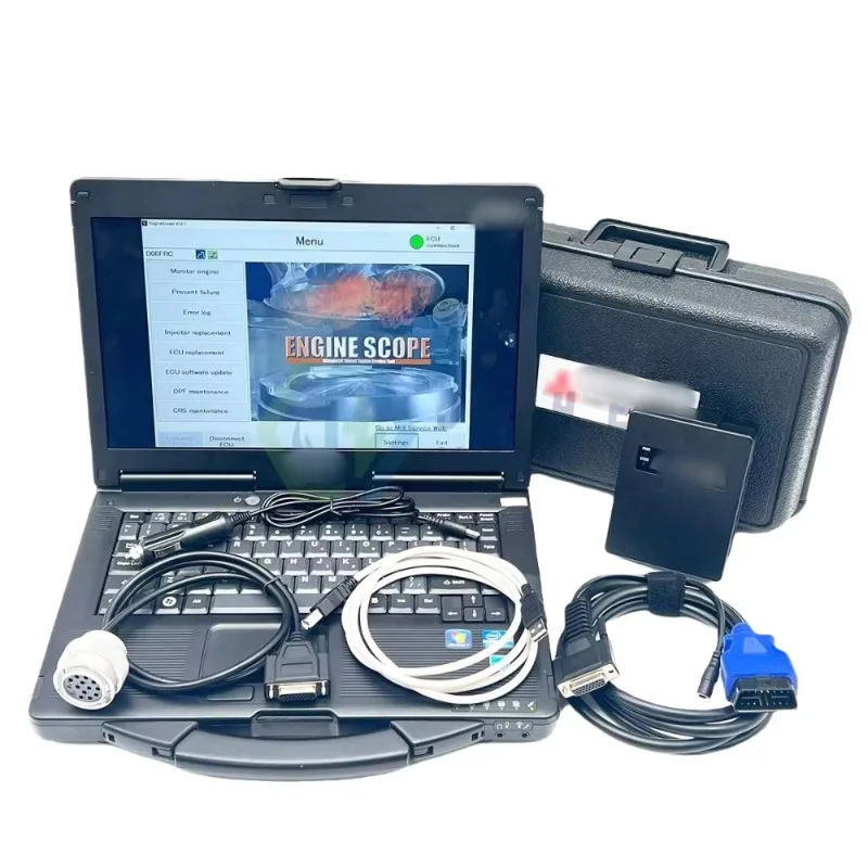 Diesel Diagnostic Tool Heavy Duty Scanner Engine Analyzer ECU Coding MH064698 X005T59171
Diesel Diagnostic Tool Heavy Duty Scanner Engine Analyzer ECU Coding MH064698 X005T59171