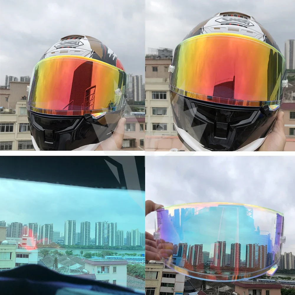 For SHOEI X14 Z7 Z-7 CWR-1 NXR RF-1200 X-spirit Helmet Visor Face Motorcycle Helmet Shield Lens
For SHOEI X14 Z7 Z-7 CWR-1 NXR RF-1200 X-spirit Helmet Visor Face Motorcycle Helmet Shield Lens