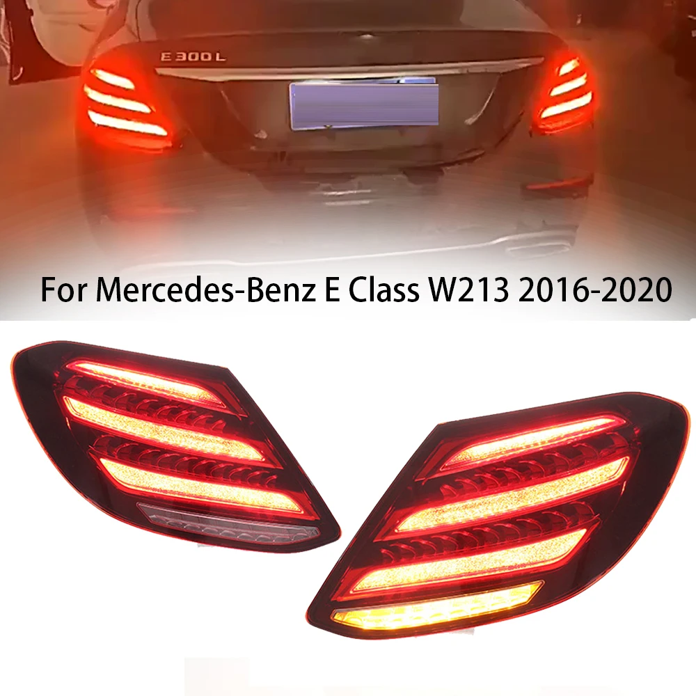 Car LED Taillight Assembly For Mercedes Benz W213 E Class 2016-2020 Modified S-Class Maybach Three Bar Rear Tail Lamp
Car LED Taillight Assembly For Mercedes Benz W213 E Class 2016-2020 Modified S-Class Maybach Three Bar Rear Tail Lamp
