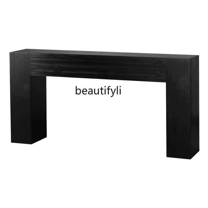 American porch table retro homestay sofa back few decorative side table wabi sandy wind against the wall
American porch table retro homestay sofa back few decorative side table wabi sandy wind against the wall