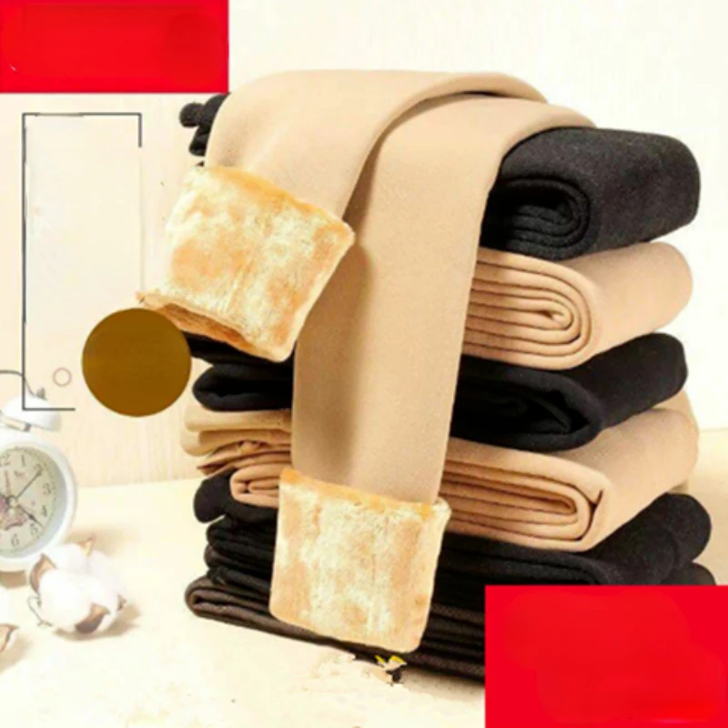 Winter Warm Leggings Sexy Slim Translucent Pantyhose Tights High Waist Elastic Thick Wool Sock Pants Women Thermal Legging E717
Winter Warm Leggings Sexy Slim Translucent Pantyhose Tights High Waist Elastic Thick Wool Sock Pants Women Thermal Legging E717