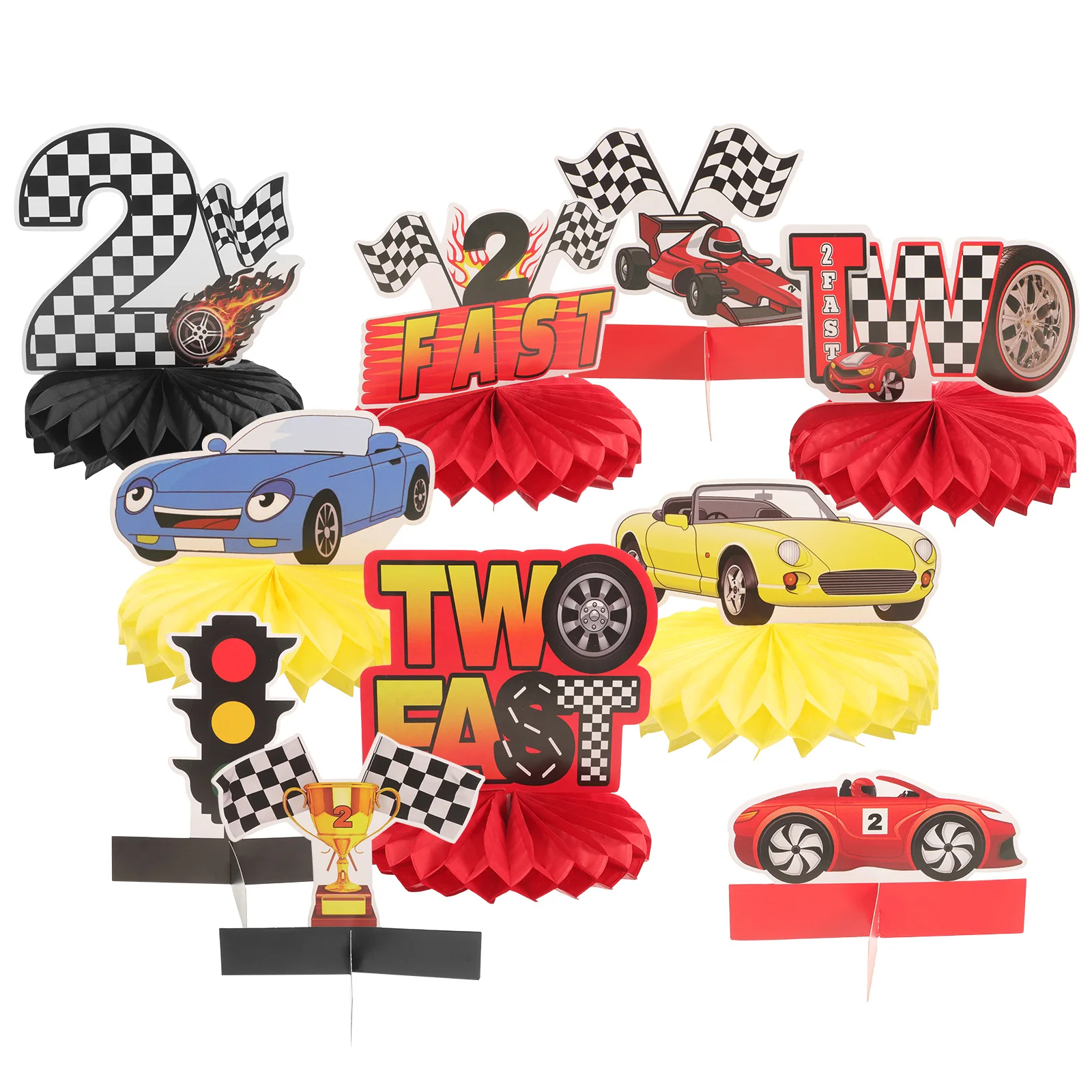 10 Pcs Party Decorations Honeycomb Centerpieces Car Birthday Table Decor Race Car Birthday Decorations Supplies
10 Pcs Party Decorations Honeycomb Centerpieces Car Birthday Table Decor Race Car Birthday Decorations Supplies
