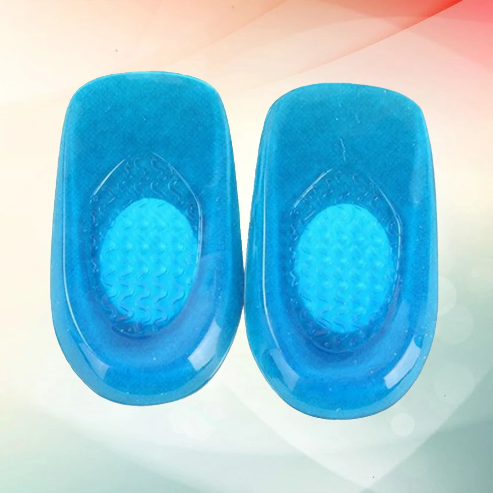 Shoe Pads Shock Absorbing Heel Insoles Blue Elastic Foot Relief Cushion Durable Anti Wear Premium Material Suitable Most Shoes
Shoe Pads Shock Absorbing Heel Insoles Blue Elastic Foot Relief Cushion Durable Anti Wear Premium Material Suitable Most Shoes
