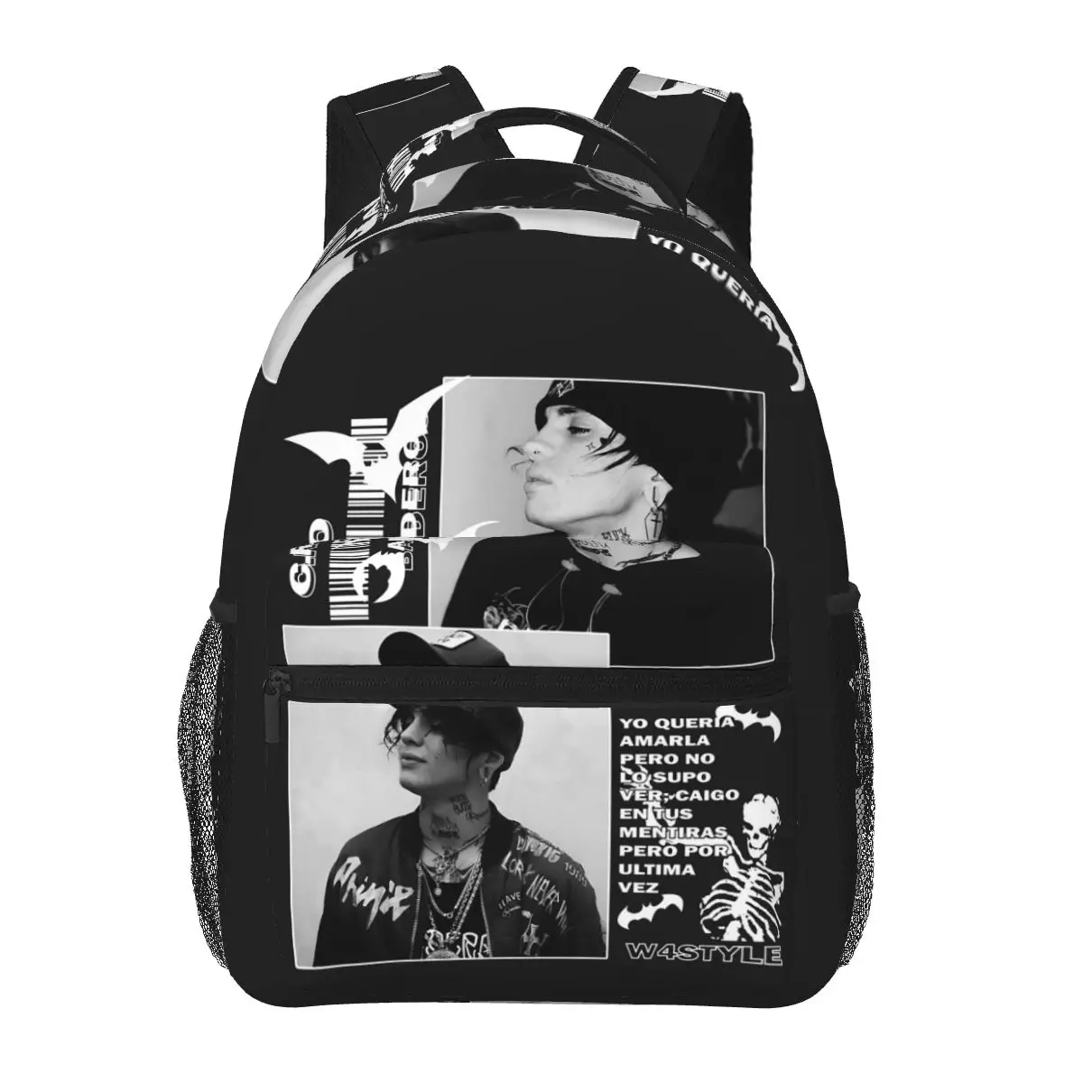 Rapper Cro Graphic Student Backpack School Bag Hiking Travel Daypack for Boys Girls Fashion Bookbag Shoulder Bags
Rapper Cro Graphic Student Backpack School Bag Hiking Travel Daypack for Boys Girls Fashion Bookbag Shoulder Bags