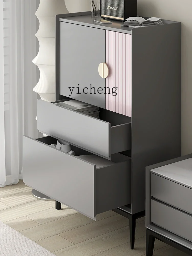 ZZ Minimalist Chest of Drawers Simple Modern Bedroom Small Apartment Solid Wood Living Room Storage Curio Cabinet
ZZ Minimalist Chest of Drawers Simple Modern Bedroom Small Apartment Solid Wood Living Room Storage Curio Cabinet