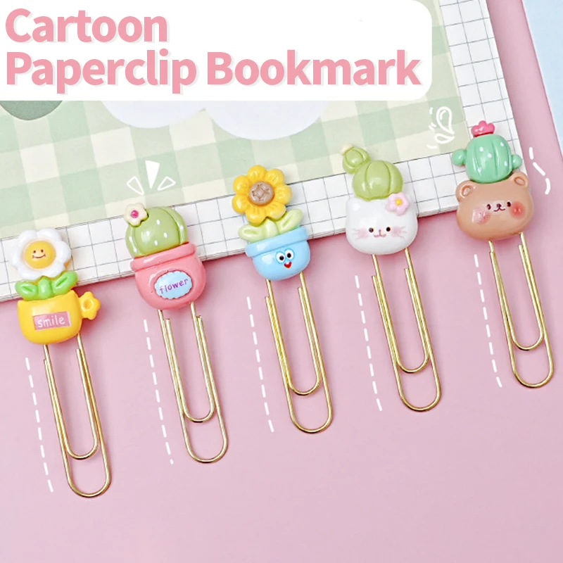 Creative cute plant paper clip bookmark student stationery wholesale back to school season end of term gift paper clip
Creative cute plant paper clip bookmark student stationery wholesale back to school season end of term gift paper clip