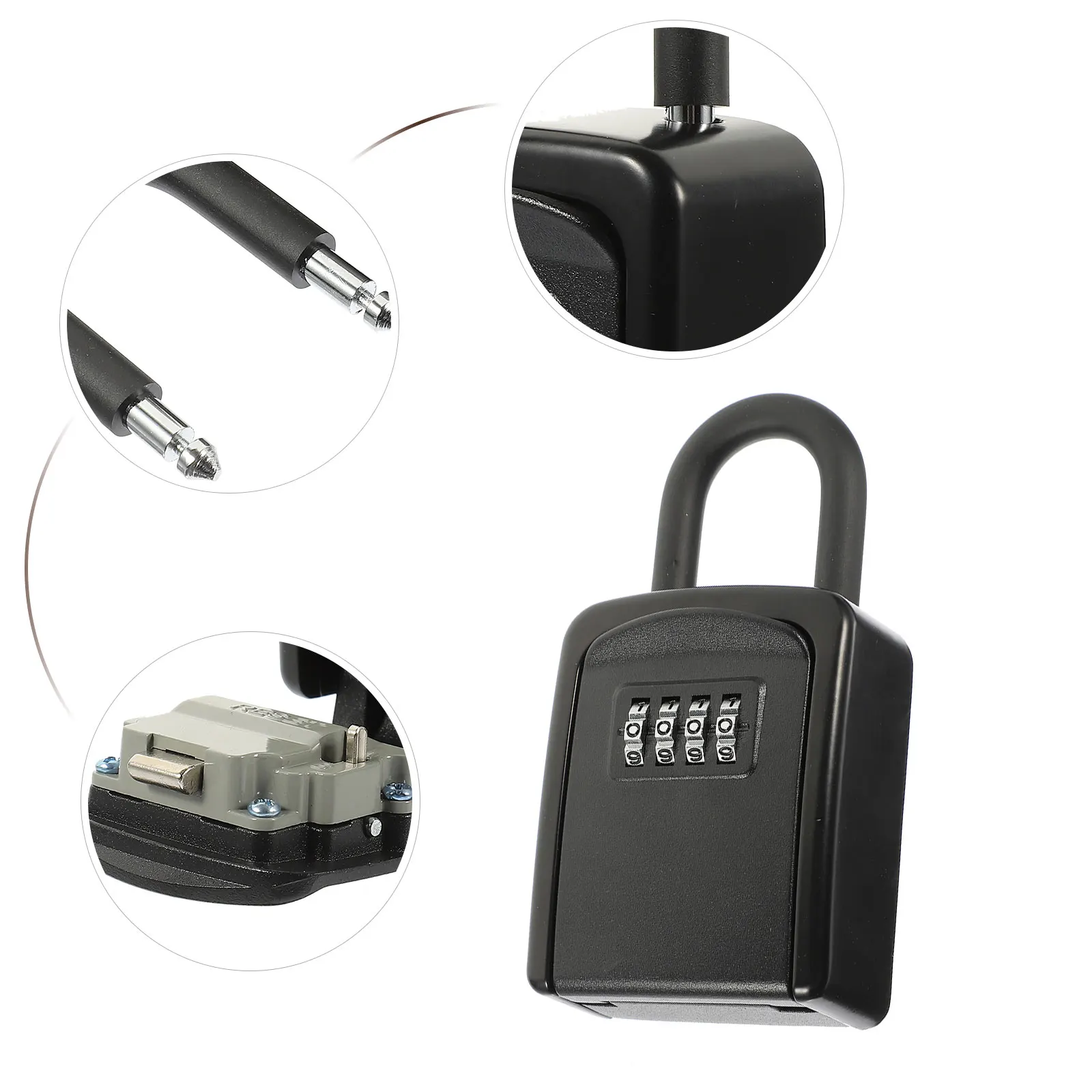 Key Safe Box ABS Steel 4 Reset for Home Emergency Portable Outdoor Storage Locker
Key Safe Box ABS Steel 4 Reset for Home Emergency Portable Outdoor Storage Locker