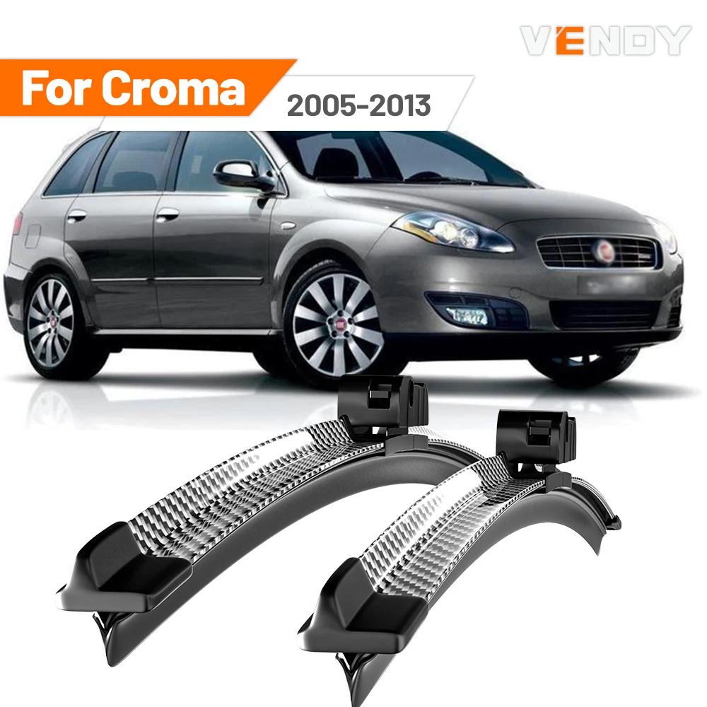 Для Fiat Croma 2005-2013 2006 2007 2008 2009 2010 2011 2 шт. щетки стеклоочистителя переднего стекла дворники из углеродного волокна и черный
Для Fiat Croma 2005-2013 2006 2007 2008 2009 2010 2011 2 шт. щетки стеклоочистителя переднего стекла дворники из углеродного волокна и черный