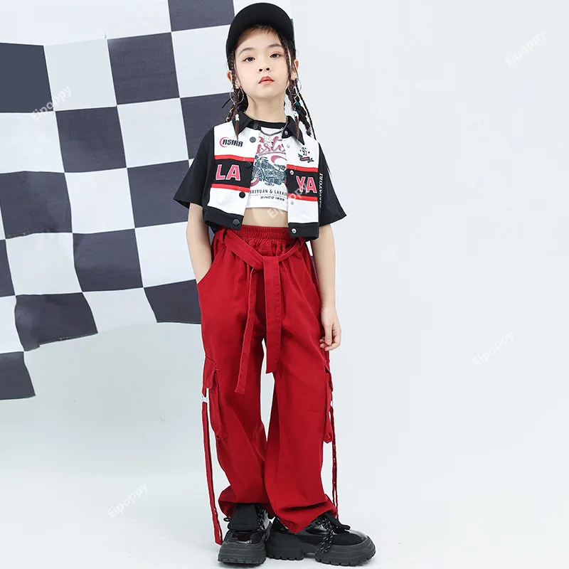 Girls Crop Motorcycle Jacket Cargo Pants Hip Hop Kids Short Coat Street Dance Clothes Sets Child Streetwear Jazz Costume Outfits
Girls Crop Motorcycle Jacket Cargo Pants Hip Hop Kids Short Coat Street Dance Clothes Sets Child Streetwear Jazz Costume Outfits