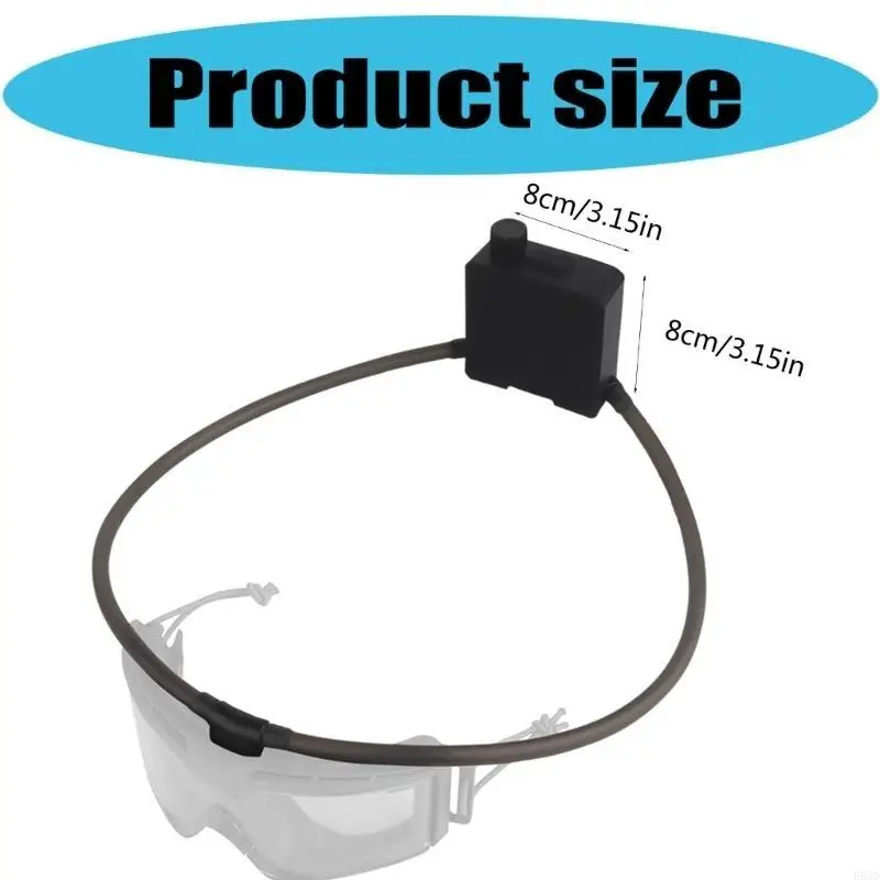 H58D Tactically Goggles Defogger with Regulable Wind Speed Airsoft Safety Glasses for Snow Sports and Lab Environment
H58D Tactically Goggles Defogger with Regulable Wind Speed Airsoft Safety Glasses for Snow Sports and Lab Environment