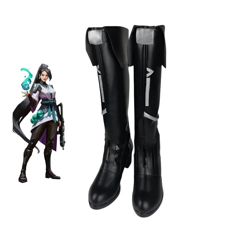 Games VALORANTSage Cosplay Shoes Costume Shoes Handmade Faux Leather Boots
Games VALORANTSage Cosplay Shoes Costume Shoes Handmade Faux Leather Boots