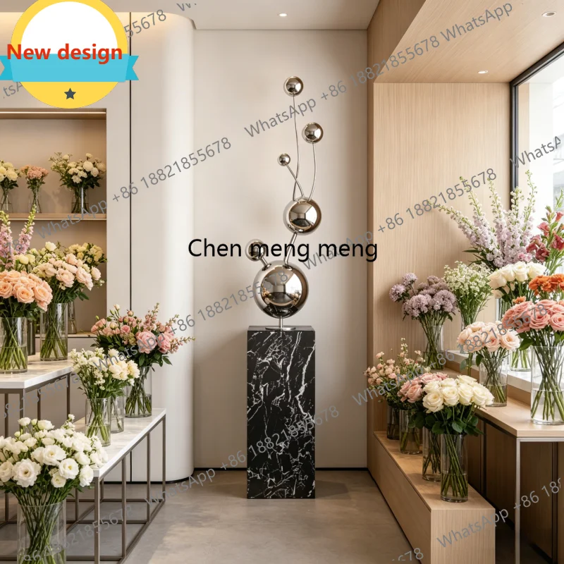 D80 Luxury-Style Stainless Steel Geometric Ball Metal Floor Artwork for Modern Decor
D80 Luxury-Style Stainless Steel Geometric Ball Metal Floor Artwork for Modern Decor