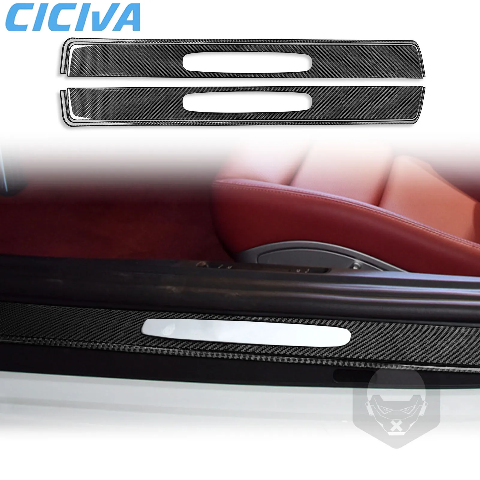 For Porsche Boxster Cayman 718 982 2016-2022 Carbon Fiber Threshold Bar Door Sill Interior Car Accessories Cover Stickers Trim
For Porsche Boxster Cayman 718 982 2016-2022 Carbon Fiber Threshold Bar Door Sill Interior Car Accessories Cover Stickers Trim