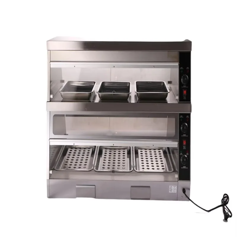 Energy-Saving Electric Heating Warming & Holding Food Insulation Display Cabinet with 150L Capacity and 1-Year Warranty
Energy-Saving Electric Heating Warming & Holding Food Insulation Display Cabinet with 150L Capacity and 1-Year Warranty
