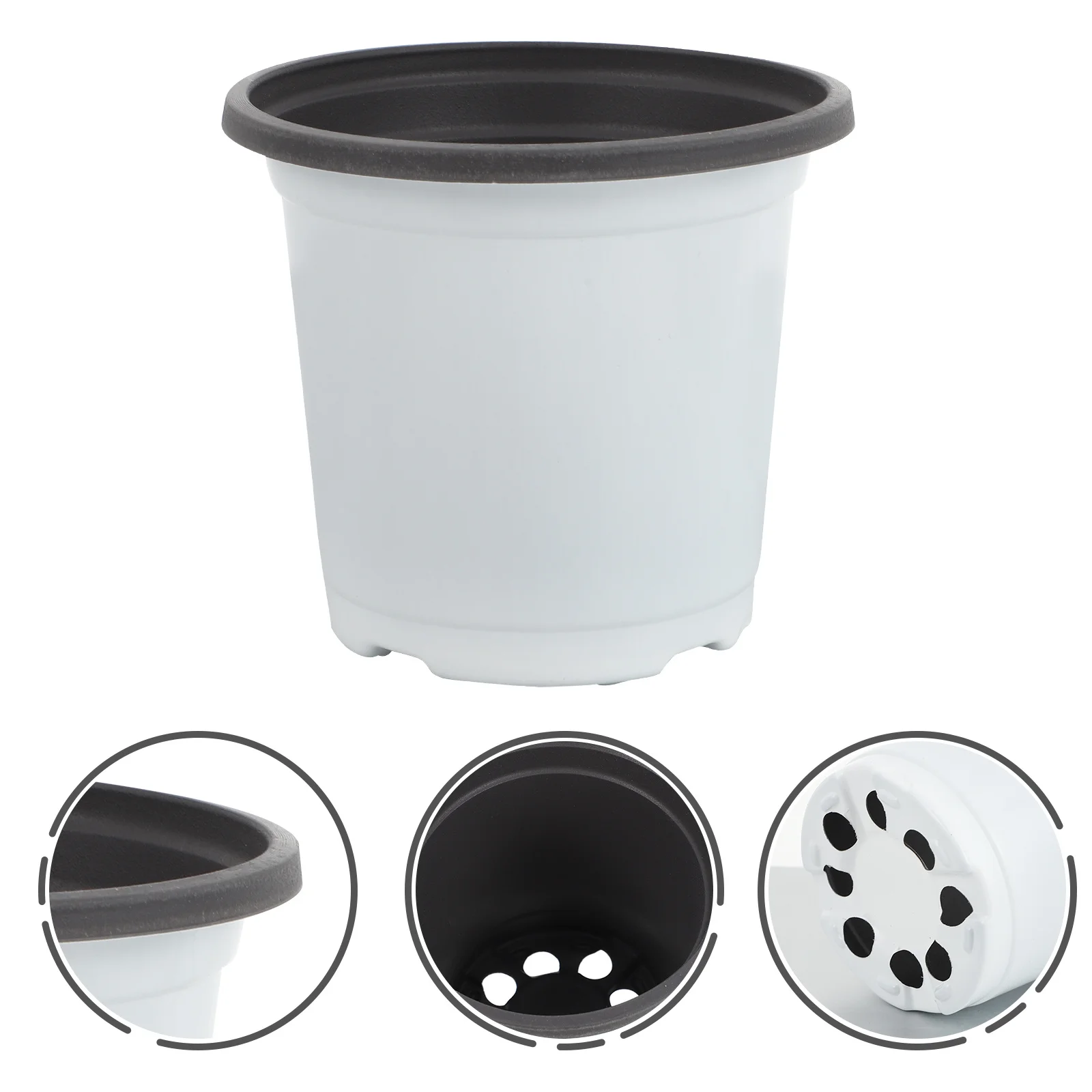 60 pcs Double Color Succulent Flower Pot Simple Mini Bonsai Plant Pot Plastic Garden Decor For Living Room Office Desktop Window
60 pcs Double Color Succulent Flower Pot Simple Mini Bonsai Plant Pot Plastic Garden Decor For Living Room Office Desktop Window