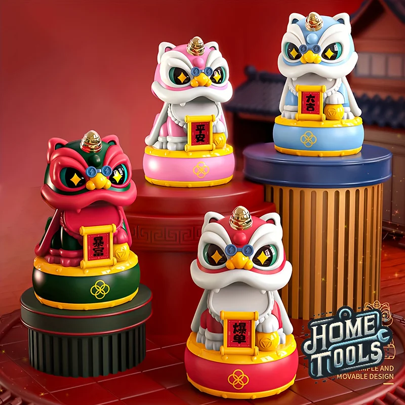 Mascot Ornament Chinese Style Lucky Dancing Lion Model Solar Powered Home Decoration Holiday Gifts Bring Wealth Good Fortune
Mascot Ornament Chinese Style Lucky Dancing Lion Model Solar Powered Home Decoration Holiday Gifts Bring Wealth Good Fortune