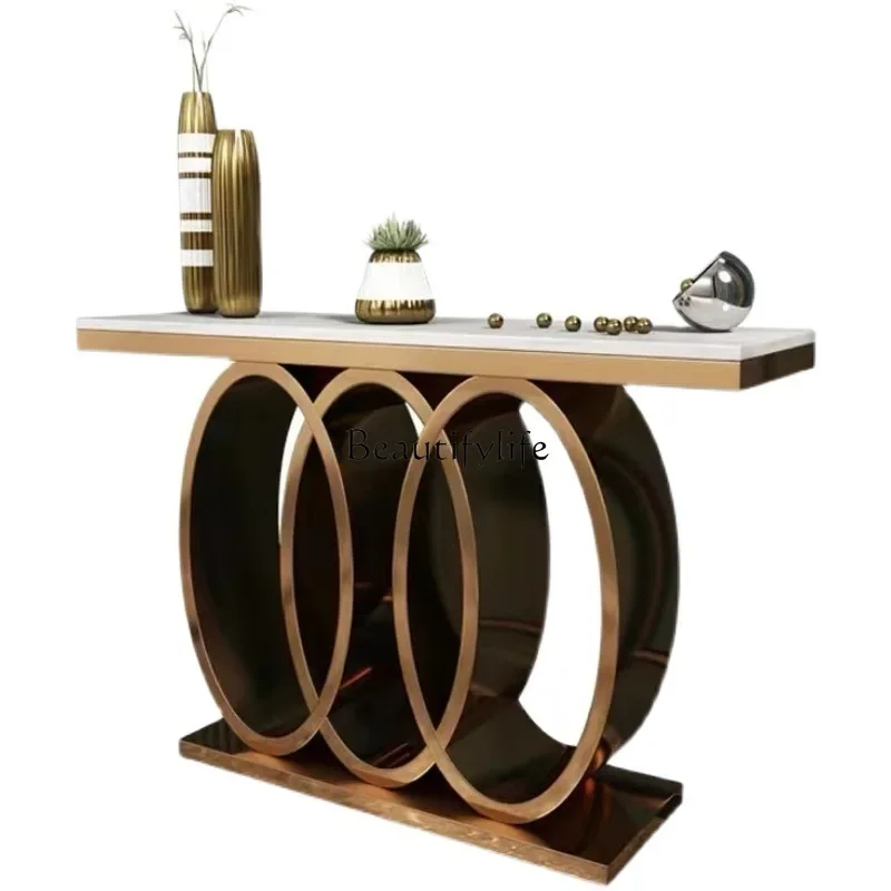 yj21 yj31 Stainless Steel Entryway Marble Fashion Italian Light Luxury Partition Table Modern Simple Entryway Table Top
yj21 yj31 Stainless Steel Entryway Marble Fashion Italian Light Luxury Partition Table Modern Simple Entryway Table Top