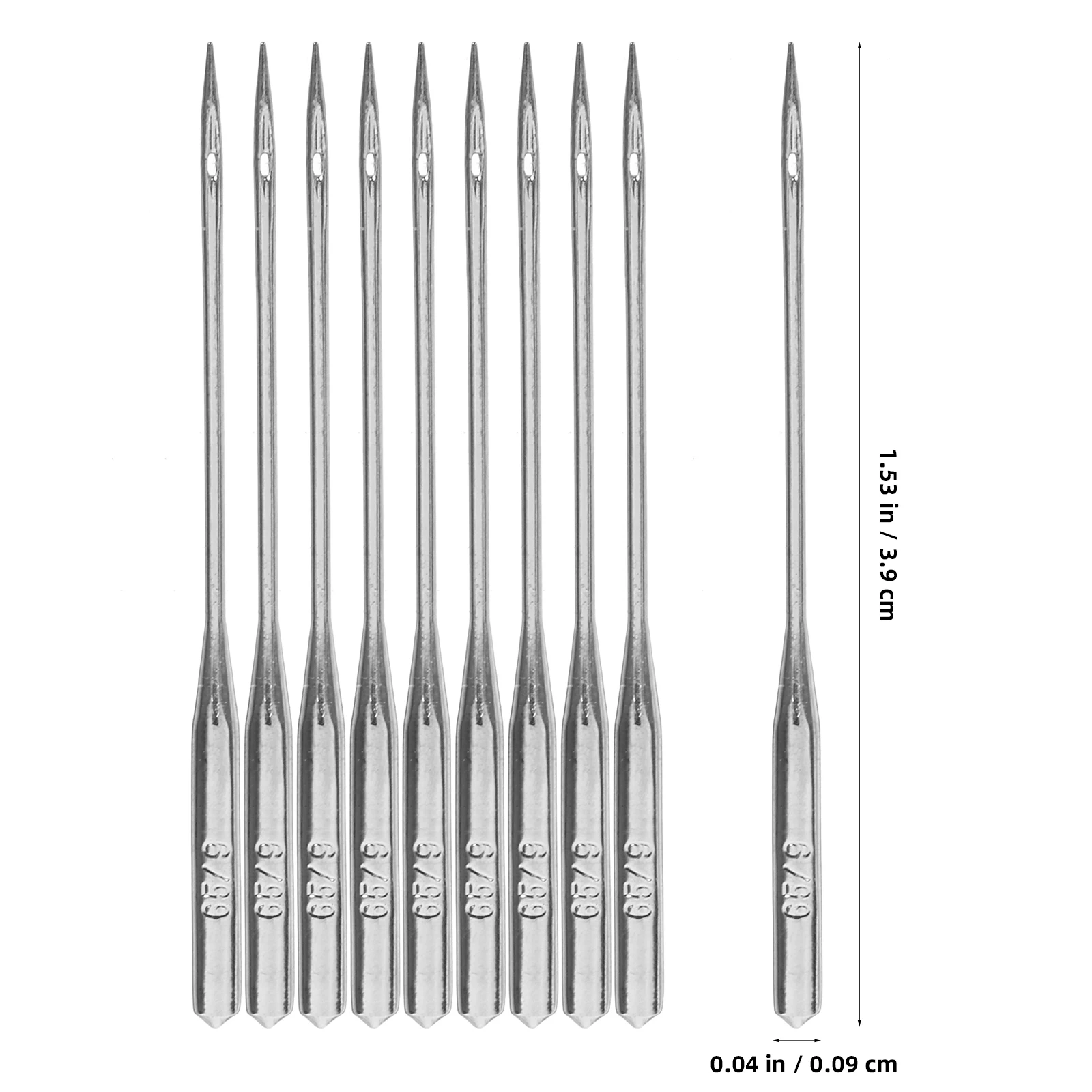 10pcs Sewing Machine Needle Set 65 9 Size Universal Replacement Needles for Embroidery Household Metal Supplies
10pcs Sewing Machine Needle Set 65 9 Size Universal Replacement Needles for Embroidery Household Metal Supplies