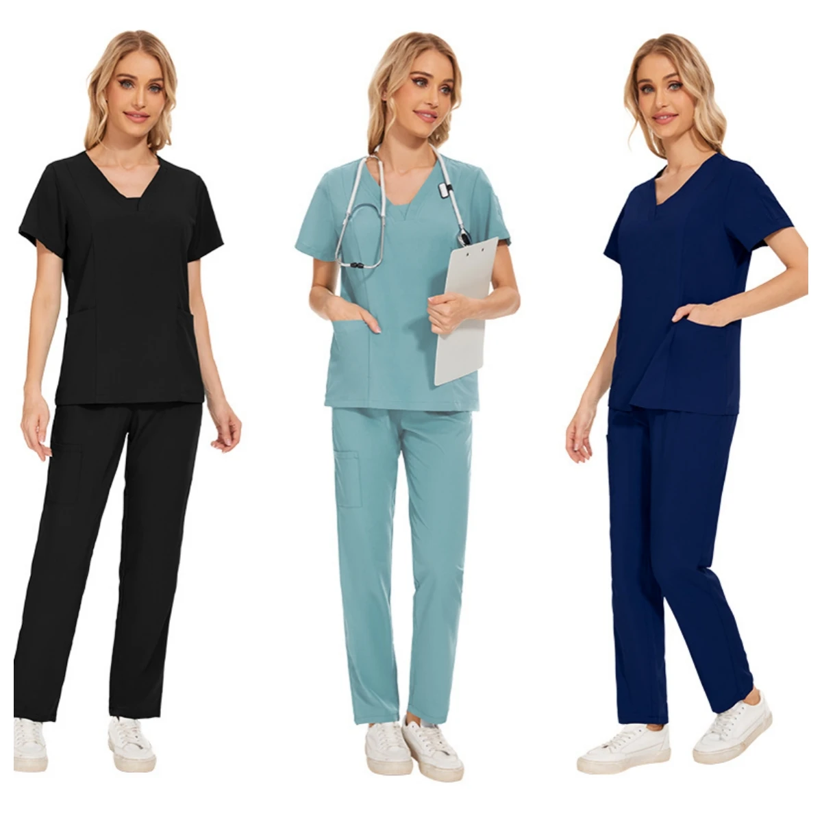 High-end Female Dentist Workwear Short-sleeved Men's Hand Wash Clothes Operating Room Nurse Uniform
High-end Female Dentist Workwear Short-sleeved Men's Hand Wash Clothes Operating Room Nurse Uniform