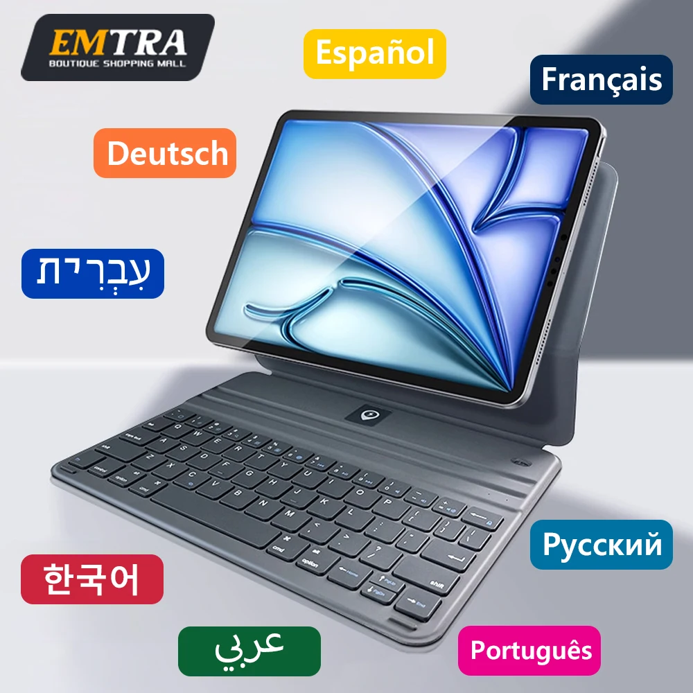 Магнитная клавиатура Magic Keyboard для iPad 11th 2025 Air 11in 13in Bluetooth-клавиатура Беспроводная для iPad Air 4 5 6 Pro 11 10.9 Чехол-подставка
Магнитная клавиатура Magic Keyboard для iPad 11th 2025 Air 11in 13in Bluetooth-клавиатура Беспроводная для iPad Air 4 5 6 Pro 11 10.9 Чехол-подставка