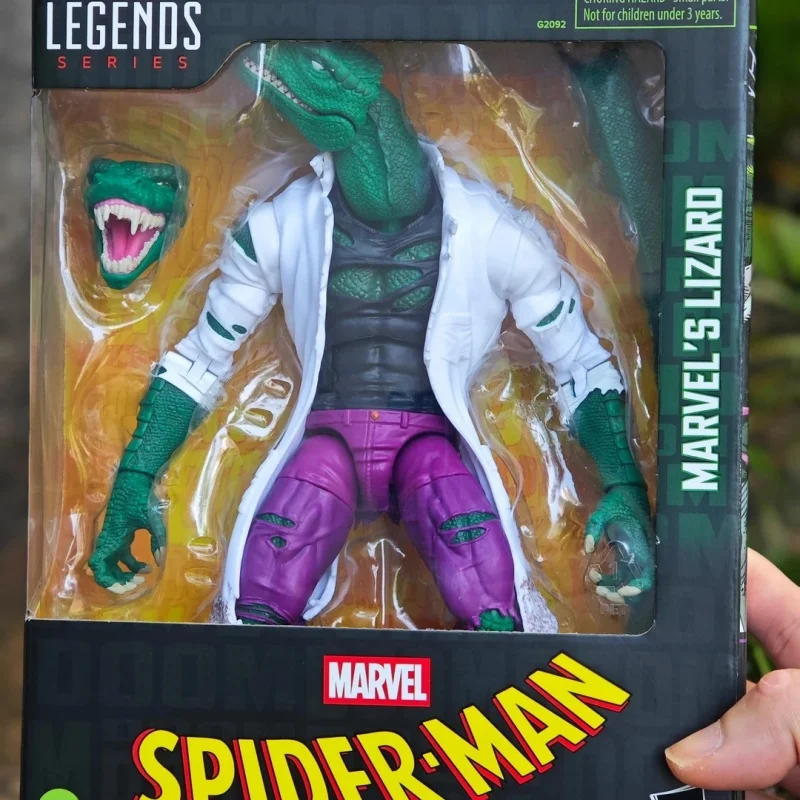 Hasbro Original The Amazing Spider Man Lizard Action Figure Lizard Professor Desktop Decoration Statue Boy Collectible Gift
Hasbro Original The Amazing Spider Man Lizard Action Figure Lizard Professor Desktop Decoration Statue Boy Collectible Gift
