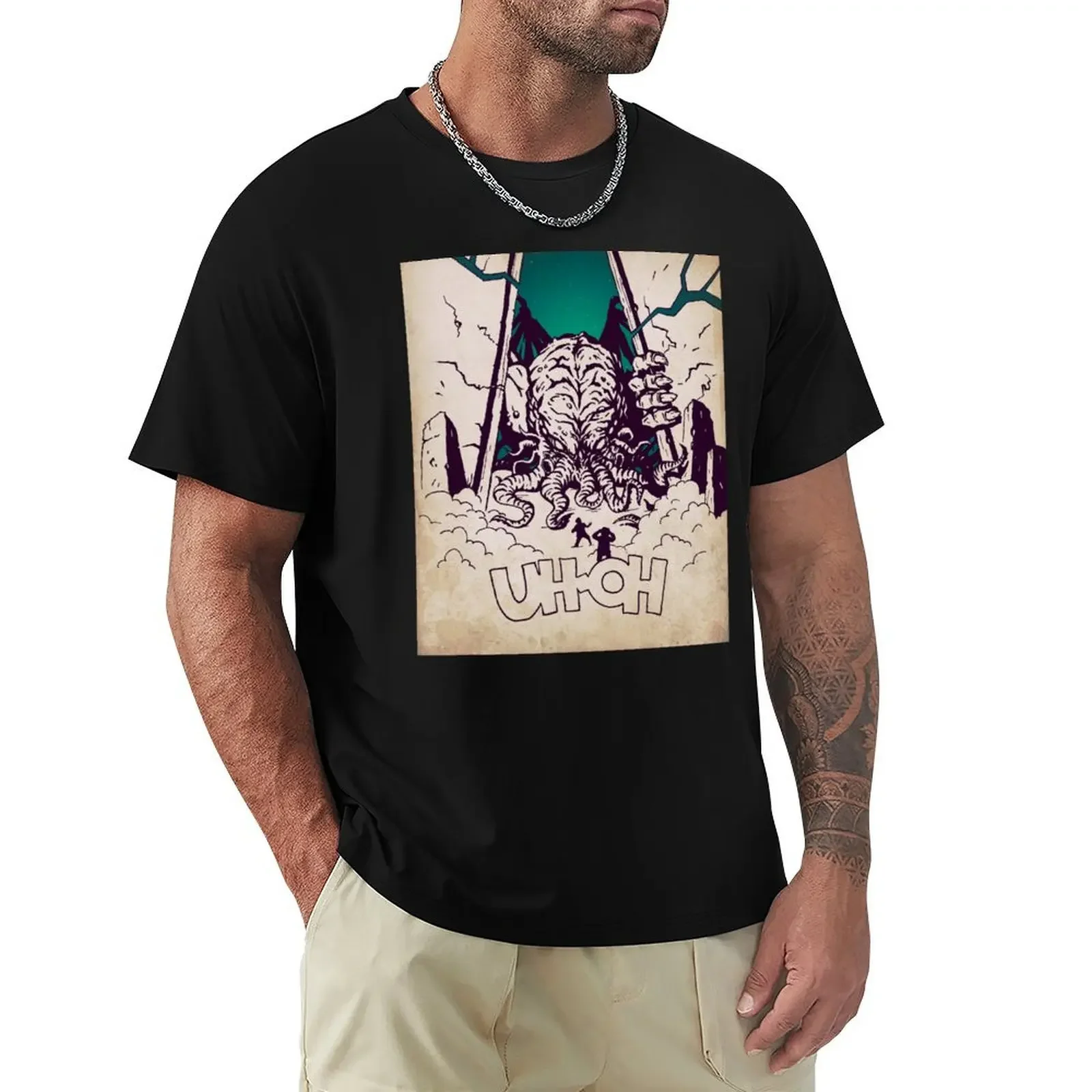 Uh-Oh Cthulhu! T-shirt boys animal print animal prinfor boys sports fans sweat men clothing
Uh-Oh Cthulhu! T-shirt boys animal print animal prinfor boys sports fans sweat men clothing
