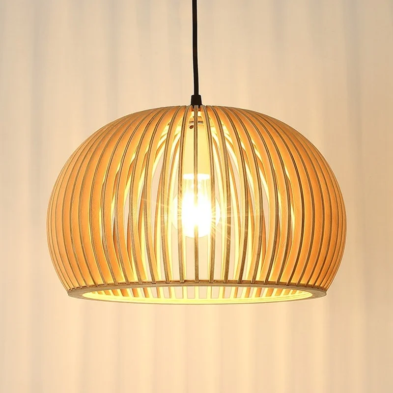 Nordic creative Woodcolor wooden chandeliers simple restaurant bar bed and breakfast hot pot shop Japanese design solid wood
Nordic creative Woodcolor wooden chandeliers simple restaurant bar bed and breakfast hot pot shop Japanese design solid wood
