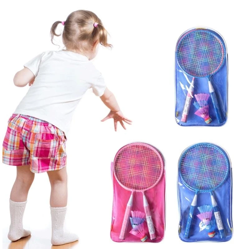 R6FE Badminton Set Kids Badminton Racket Set Children Badminton Racquet with 2 Badminton Rackets, 4 Shuttlecocks, 1 Carry Bag
R6FE Badminton Set Kids Badminton Racket Set Children Badminton Racquet with 2 Badminton Rackets, 4 Shuttlecocks, 1 Carry Bag