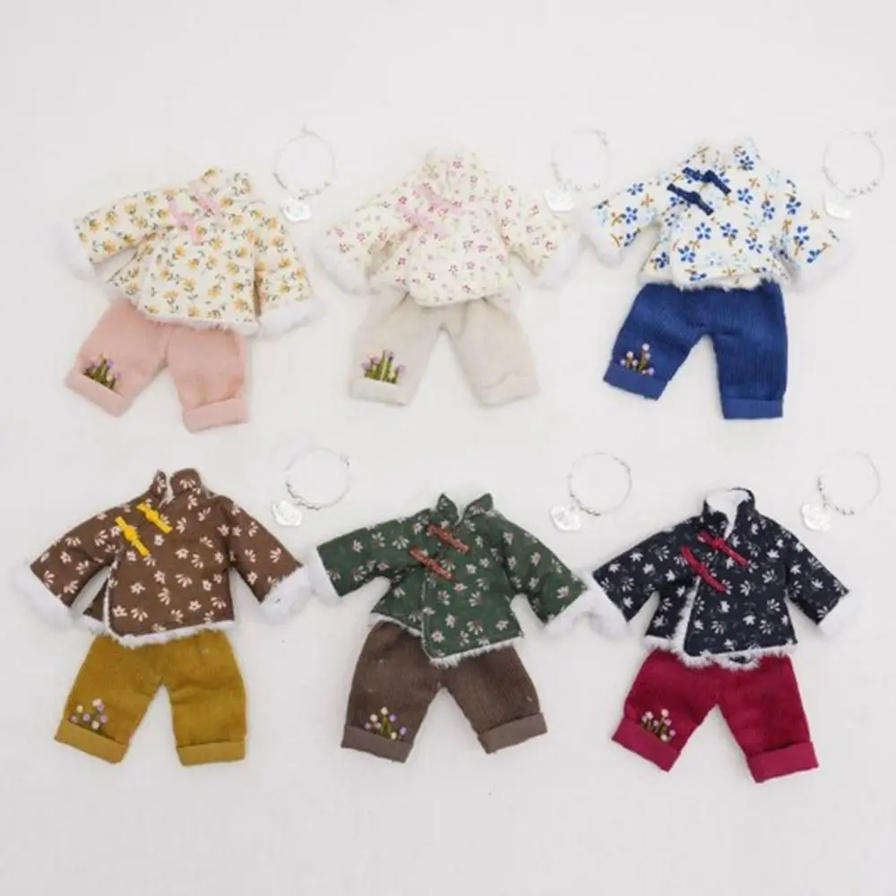 Fashion Doll Chinese Style Coat Suits Mini DIY Clothes Accessories New Year's Costume Set Hand Embroidered for 1/11 OB11 Dolls
Fashion Doll Chinese Style Coat Suits Mini DIY Clothes Accessories New Year's Costume Set Hand Embroidered for 1/11 OB11 Dolls