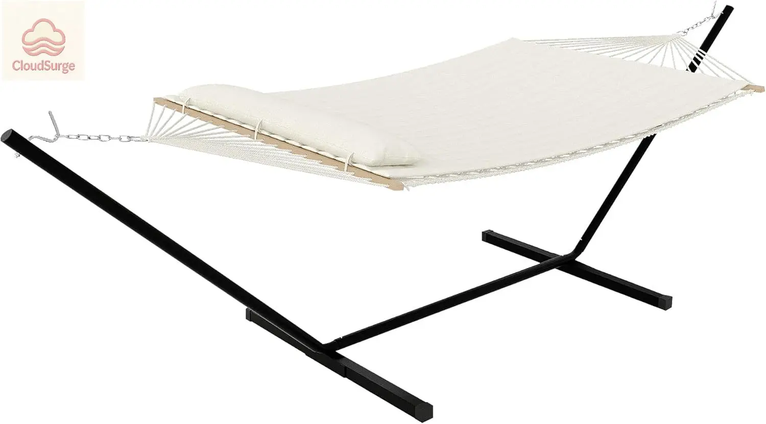 2 Person Outdoor Hammock with Stand, Portable Hammock, Heavy Duty Hammock with Soft Pillow, Balance Ropes, for Patio, Backyard,
2 Person Outdoor Hammock with Stand, Portable Hammock, Heavy Duty Hammock with Soft Pillow, Balance Ropes, for Patio, Backyard,