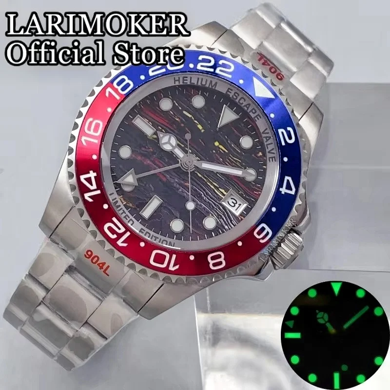 Новые мужские наручные часы LARIMOKER 43 мм с сапфировым стеклом, корпусом из нержавеющей стали, серебристого цвета, с автоматическим механизмом NH34
Новые мужские наручные часы LARIMOKER 43 мм с сапфировым стеклом, корпусом из нержавеющей стали, серебристого цвета, с автоматическим механизмом NH34