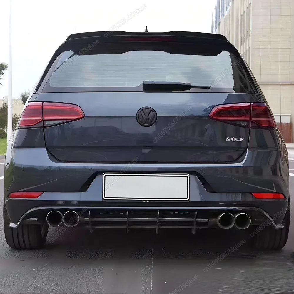 Maxton Style Rear Bumper Diffuser Splitter Extension Valance Aero Kits For VW Golf 7.5 R 2017-2020 Body Kit Tuning Black 
Maxton Style Rear Bumper Diffuser Splitter Extension Valance Aero Kits For VW Golf 7.5 R 2017-2020 Body Kit Tuning Black