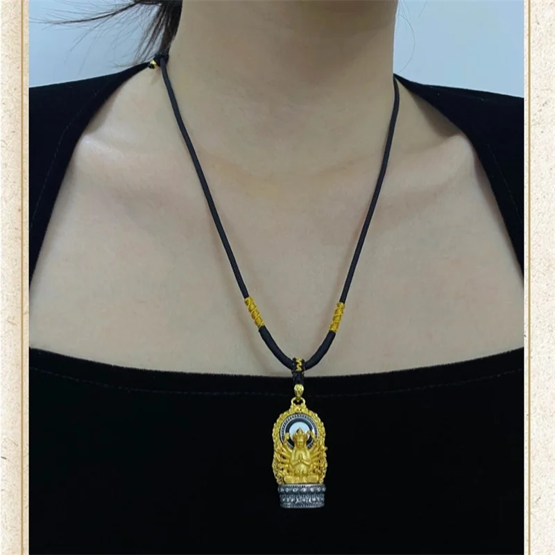 Blessing the Green Tara Avalokitesvara Acalanatha Pendant For Men Jewelry Vintage Tathagata Amitabha Necklace Women Amulet Gift
Blessing the Green Tara Avalokitesvara Acalanatha Pendant For Men Jewelry Vintage Tathagata Amitabha Necklace Women Amulet Gift