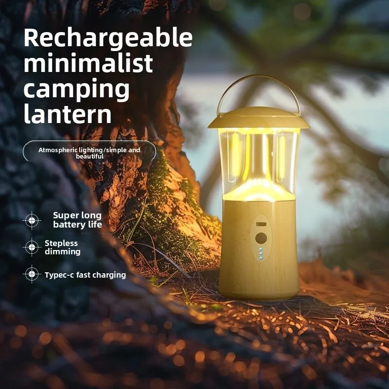 Portable Rechargeable Retro Camping Lantern, Long Lasting Outdoor Tent Light, Vintage Atmosphere Lamp for Mountain Camping Gear
Portable Rechargeable Retro Camping Lantern, Long Lasting Outdoor Tent Light, Vintage Atmosphere Lamp for Mountain Camping Gear