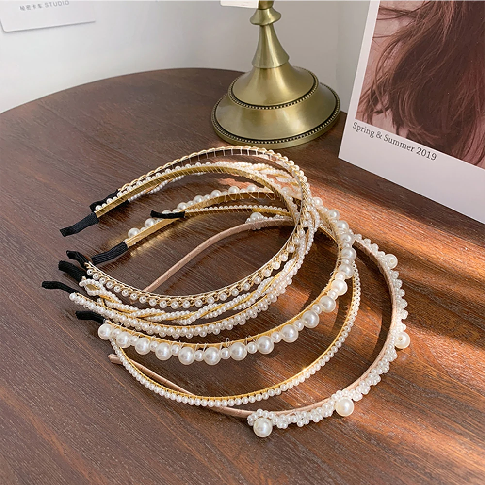 Fashion Girls Flower Beaded Headwear Korean style Hair Band Hair Accessories Hair Hoop Pearl Headband
Fashion Girls Flower Beaded Headwear Korean style Hair Band Hair Accessories Hair Hoop Pearl Headband