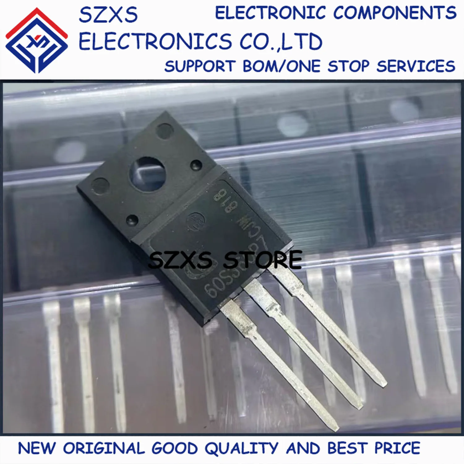 New Original 10Pcs 60S360P7 IPA60R360P7S TO-220F 600V 9A MOSFET Field-effect Transistor In Stock Good Quality
New Original 10Pcs 60S360P7 IPA60R360P7S TO-220F 600V 9A MOSFET Field-effect Transistor In Stock Good Quality