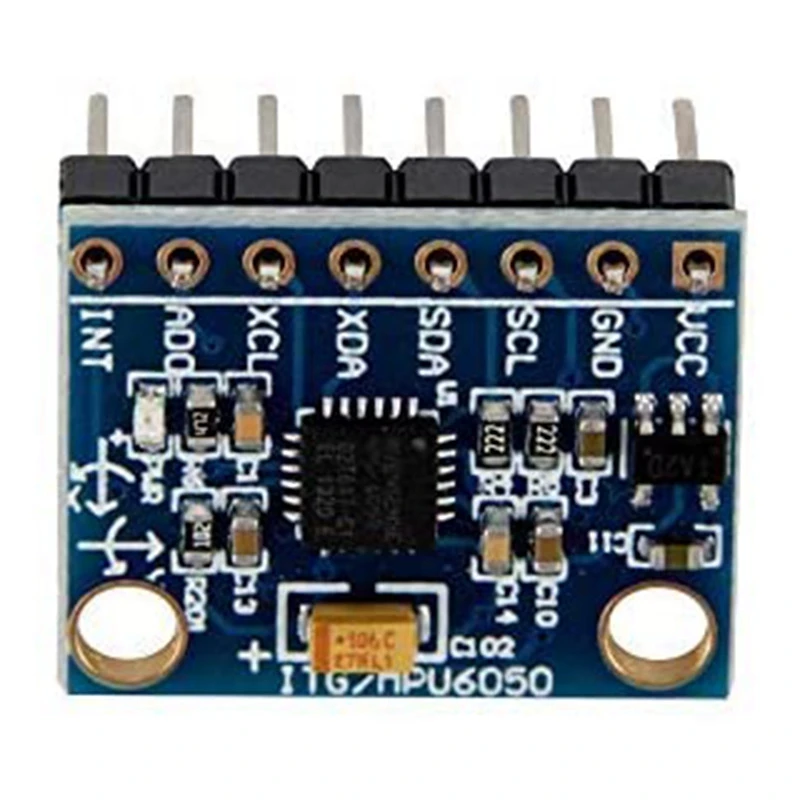 GY-521 MPU-6050 3 Axis модуль датчика акселерометра 16 Bit AD преобразователь данных IIC I2C для Arduino
GY-521 MPU-6050 3 Axis модуль датчика акселерометра 16 Bit AD преобразователь данных IIC I2C для Arduino