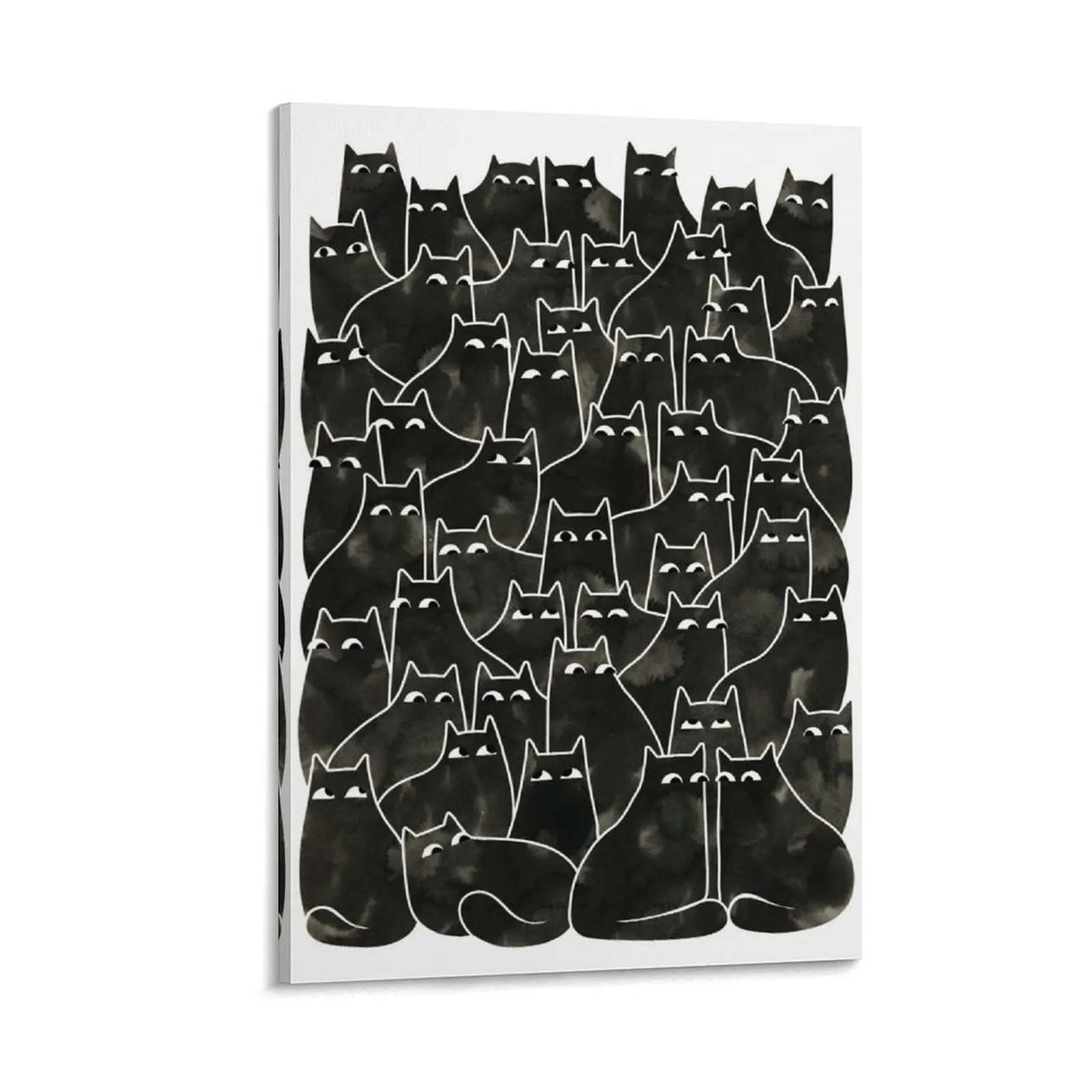 Suspicious Cats Canvas Painting Home decoration painting room decorations for girls interior paintings
Suspicious Cats Canvas Painting Home decoration painting room decorations for girls interior paintings