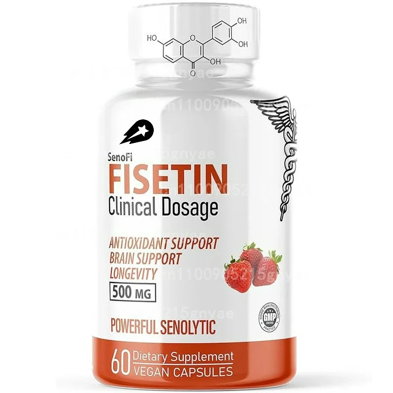 Liposomal Fisetin Supplement, Containing Quercetin, TMG, and Resveratrol, Healthy Aging, 60 Capsules
Liposomal Fisetin Supplement, Containing Quercetin, TMG, and Resveratrol, Healthy Aging, 60 Capsules