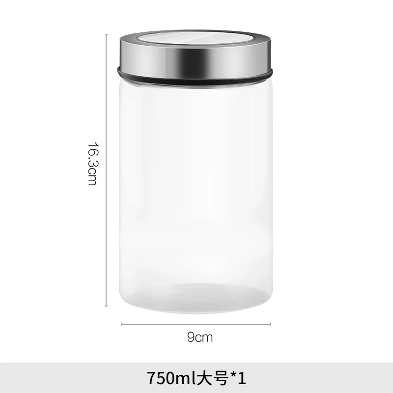 Storage tank kitchen tea coffee beans food bottle grains storage box transparent jar
Storage tank kitchen tea coffee beans food bottle grains storage box transparent jar